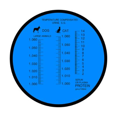 Refraktometer Urin (Serum P,/ S,g Kat/S,g Hund) 